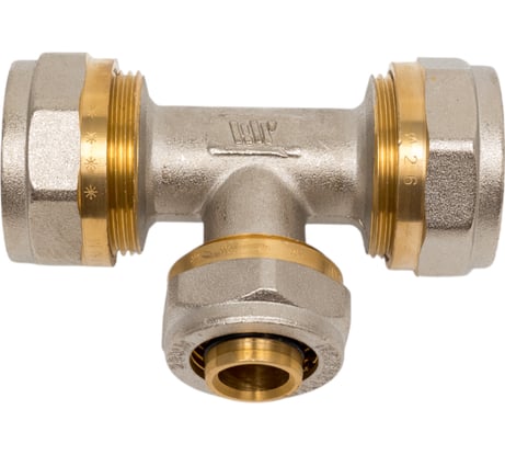 Тройник обжимной для металлопластиковых труб Millennium 26мм х 20мм х 26мм MTS262026