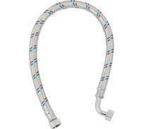 Подводка усиленная Millennium Гигант 3/4", угловая, 50 см, гайка/гайка PGUF34050