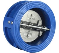 Клапан обратный Benarmo чугун, двухстворчатый, Ду80, Ру16, межфланцевый, створка - нержавеющая сталь 1 019-3002