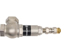 Клапан предохранительный Benarmo угловой, латунь никелированная, Ду25x25, ВР, Рср3, Рн1-16 128-2522