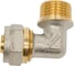 Угольник Millennium 90 обжимной для металлопластиковых труб 16x1/2" с наружной резьбой MUM1216 1