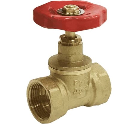 Клапан запорный SantechSystems 15б1п Ду32 Ру16 м/м, латунь 109-0054