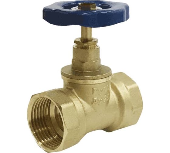 Клапан запорный SantechSystems 15б3р Ду40 Ру16 м/м, латунь 109-0058 1