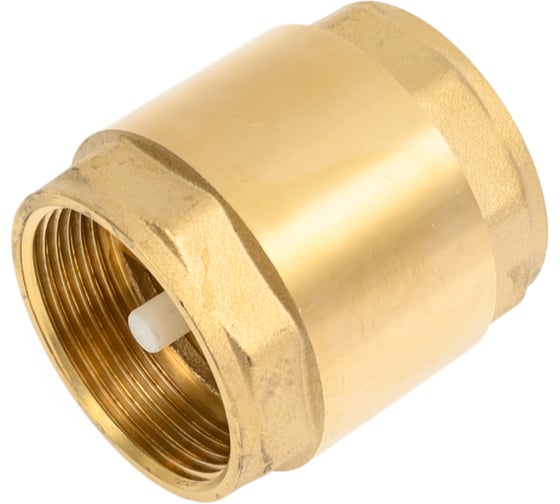 Клапан обратный пружинный SantechSystems Ду40 Ру16 м/м латунь, д/пласт 019-0655 1