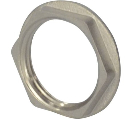 Контргайка реборда SantechSystems Ду20 ВР латунь, никель 128-2729