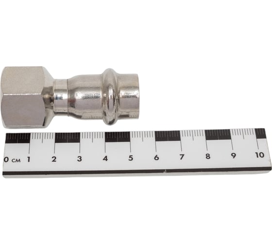 Муфта SantechSystems нержавеющая сталь AISI 304, Дн15x1/2" пресс/ВР 129-9055