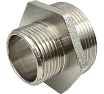 Ниппель переходной SantechSystems латунь, Ду20x15 НР, никель 127-9228