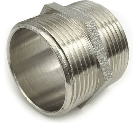 Ниппель SantechSystems латунь, Ду25 НР, никель 127-9229