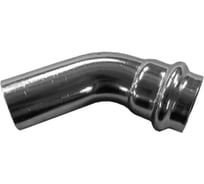 Отвод SantechSystems нержавеющая сталь AISI 304, Дн22x45 гр, пресс/труба 129-8943