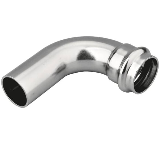 Отвод SantechSystems нержавеющая сталь AISI 304, Дн54x90 гр, пресс/труба 129-8933 1