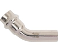 Отвод SantechSystems нержавеющая сталь AISI 304, Дн15x45 гр, пресс/труба 129-8941