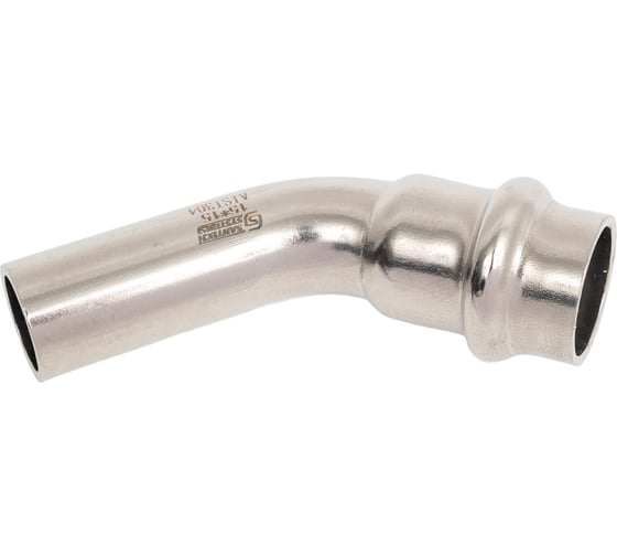 Отвод SantechSystems нержавеющая сталь AISI 304, Дн15x45 гр, пресс/труба 129-8941