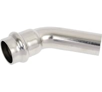 Отвод SantechSystems нержавеющая сталь AISI 304, Дн18x45 гр, пресс/труба 129-8942