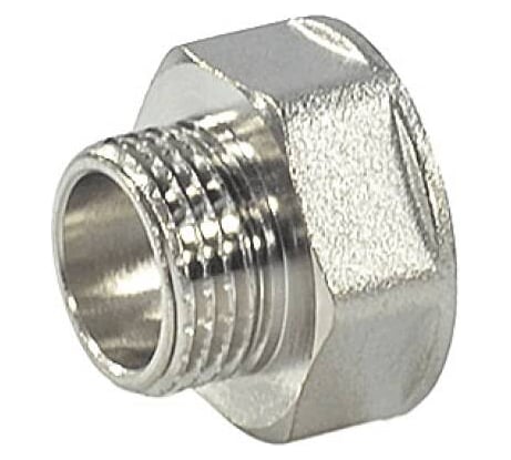 Переход SantechSystems латунь, реборд, Ду20x15 м/р, никель 027-8206