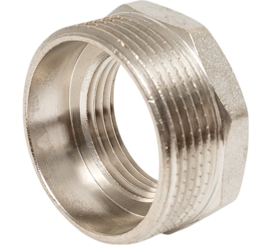 Футорка SantechSystems Ду40x25 р/м, латунь, никель 129-1478