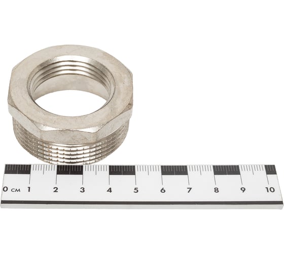 Футорка SantechSystems Ду40x25 р/м, латунь, никель 129-1478