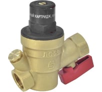 Регулятор давления мембранный SantechSystems КФРД Ду15, Ру16, муфта/муфта, Рн1-16, под манометр 019-3141