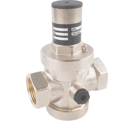 Регулятор давления поршневой SantechSystems Ду25, Ру25, муфта/муфта, Рн1-5,5, под манометр 019-2856