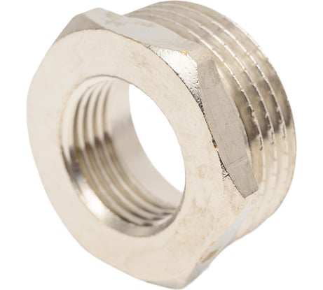 Футорка SantechSystems Ду25x15 р/м, латунь, никель 127-9203