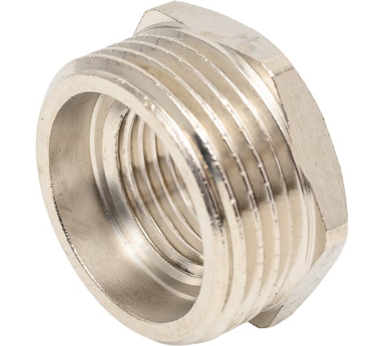 Футорка SantechSystems Ду25x15 р/м, латунь, никель 127-9203