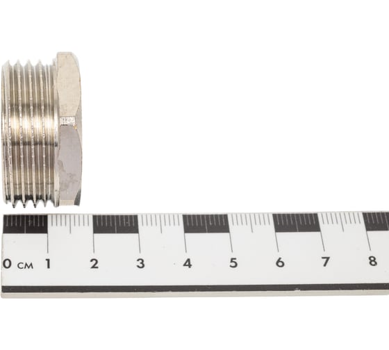 Футорка SantechSystems Ду25x15 р/м, латунь, никель 127-9203