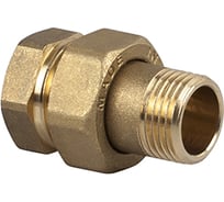 Прямой латунный соединитель SR Rubinetterie Американка 1/2" 0186-1500G000