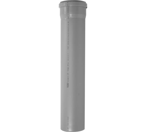 ПП Труба внутренней канализации TEBO 40x1,8x1500 мм 013010114 1