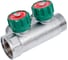 Коллектор с регулирующими клапанами SantechSystems 1", 2в 3/4" ЕК н/р, межосевое расстояние между выходами 45мм 129-8679 14