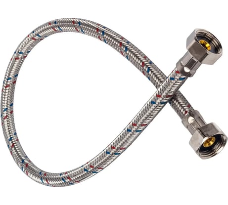 Гибкая подводка для воды Millennium из нержавеющей стали 1/2-3/8 80см гайка/гайка PVFF38080