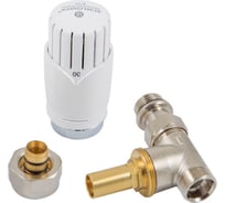 Ограничитель температуры SCHLOSSER RTL форма прямая, клапан никелированный, для пластика GZ1/2х16х2 603200010