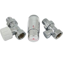 Комплект проходной SCHLOSSER DN15 GZ1/2xGW1/2 с головкой Мини M30x1.5, хром 602200061