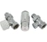 Комплект проходной SCHLOSSER DN15 GZ1/2xGW1/2 с головкой Мини M30x1.5, хром 602200061 1