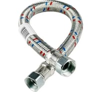Гибкая подводка для воды Millennium Гигант усиленная, из нержавеющей стали, гайка-гайка 1'', 200см PGFF10200