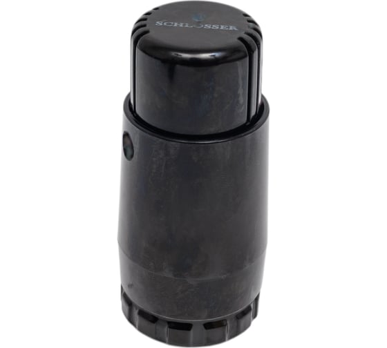 Комплект узла нижнего подключения SCHLOSSER G3/4x3/4 D=50мм угловой, с головкой, Чёрный 600800067 Ral 9005
