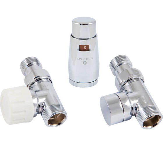 Комплект прямой SCHLOSSER GZ1/2xM22x1.5 хром с головкой Мини M30x1.5 603400049 1
