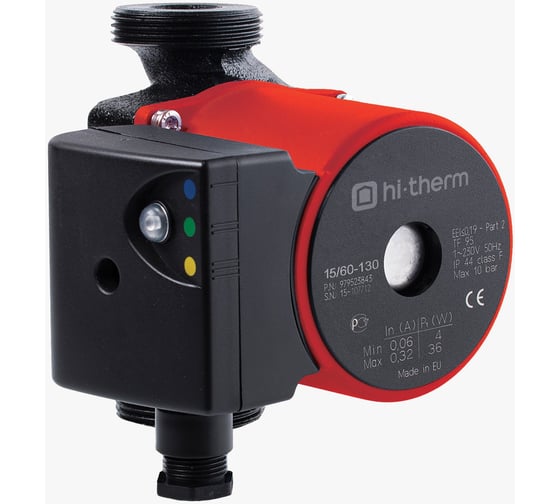 Циркуляционный насос Hi-Therm с электронным управлением HTNT + 25/60-180