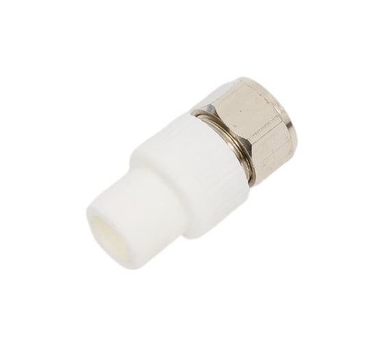 Переход на PEX или металлопластиковую трубу PRO AQUA PP-R Белый ШК 20x16 PA76008Pb