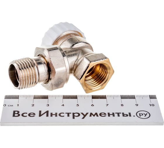 Термостатический клапан Heimeier Calypso Exact, DN15 1/2", с преднастройкой, угловой 3451-02.000