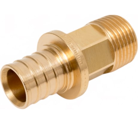 Муфта аксиальная Millennium для труб из сшитого полиэтилена, с наружней резьбой ф20x2.8 - 1/2" MSPM2012