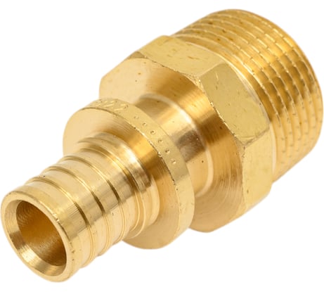 Муфта аксиальная Millennium для труб из сшитого полиэтилена, с наружней резьбой ф16x2.2 - 3/4" MSPM1634