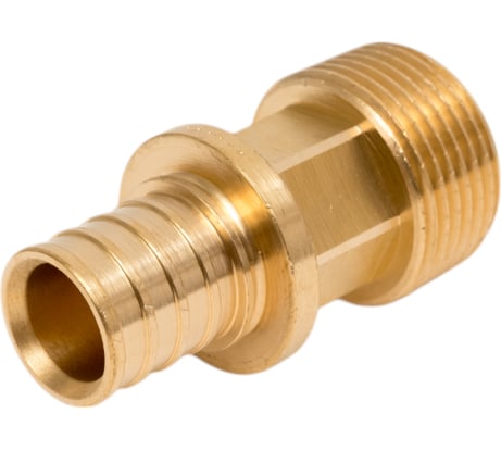 Муфта аксиальная Millennium для труб из сшитого полиэтилена, с наружней резьбой ф20x2.8 - 3/4" MSPM2034