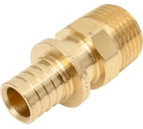 Муфта аксиальная Millennium для труб из сшитого полиэтилена, с наружней резьбой ф16x2.2 - 1/2" MSPM1612