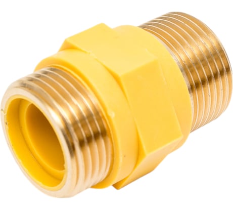 Изолирующая газовая вставка Millennium 3/4-3/4 штуцер/штуцер желтый DVM3434