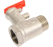 Клапан предохранительный для бойлеров SANTECHSYSTEMS латунь, 1/2", р/м 8бар, с курком 120-6979