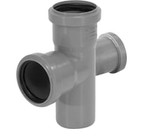 Крестовина внутренней канализации TEBO ПП, 50х50х50 мм, 87.5 гр 013020535