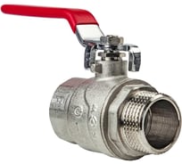 Шаровой кран KROMWELL (ручка-рычаг) 1" внутренняя - наружная резьба KW.283.06