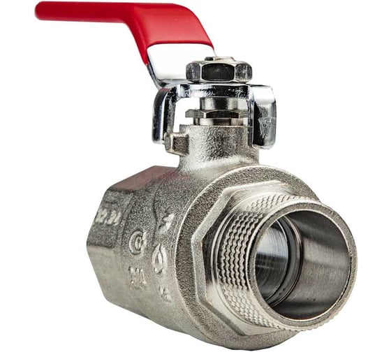 Шаровой кран KROMWELL (ручка-рычаг) 3/4" внутренняя - наружная резьба KW.283.05