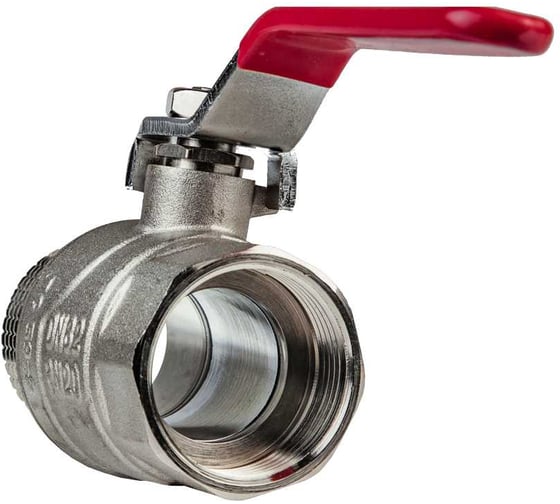 Шаровой кран KROMWELL (ручка-рычаг) 1 1/4" внутренняя - наружная резьба KW.283.07