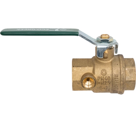 Шаровой кран Bugatti арт.331G Eco Valve G1" DN25 PN40 0331G08 1