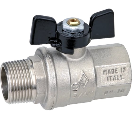 Шаровой кран Bugatti арт.407 Rp1" x R1" DN25 PN40 04070076
